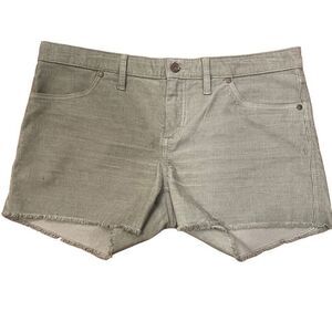 Carve Designs Shorts Womens 12 Dogtown Corduroy Cutoff Moss Green